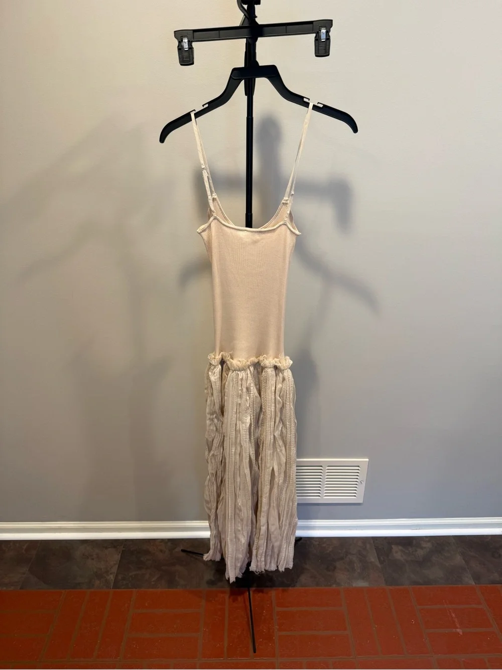 Zara Cream Midi Dress